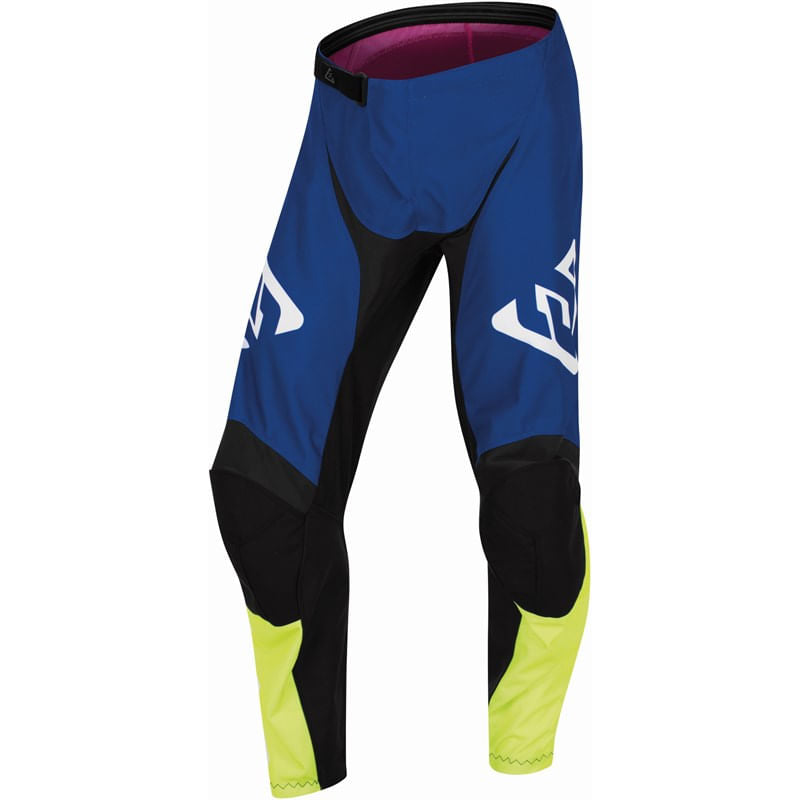 Pantalon Moto Mx Answer Syncron Azul/Rosado