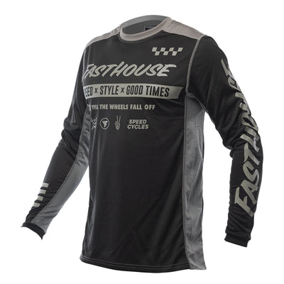Jersey Moto Mx Fasthouse Grindhouse Rufio Negro/Morado