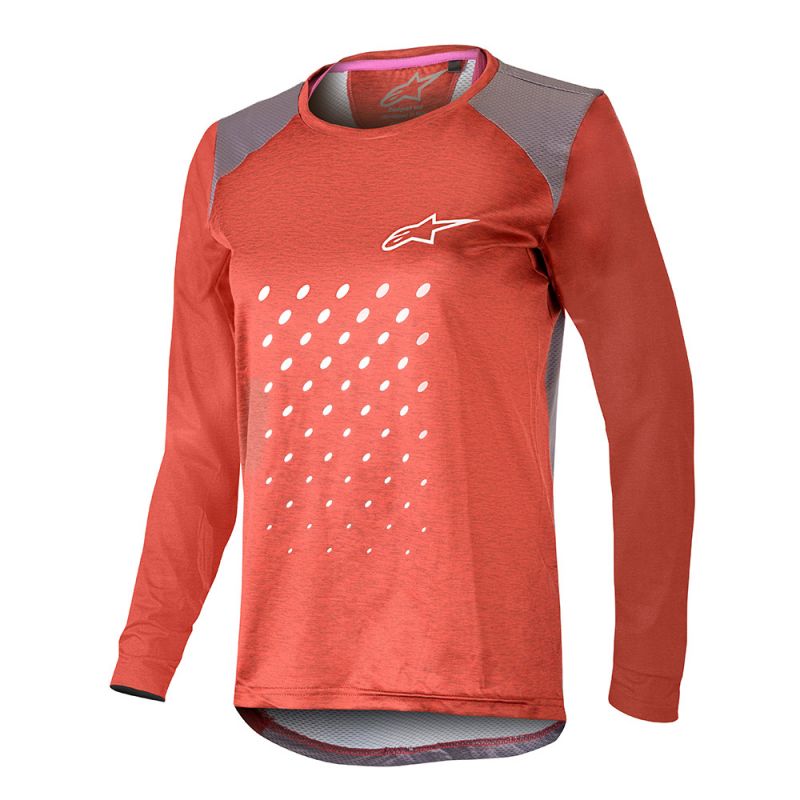 Jersey Bike Mujer Astars Alps 6.0 M.Larga Rojo