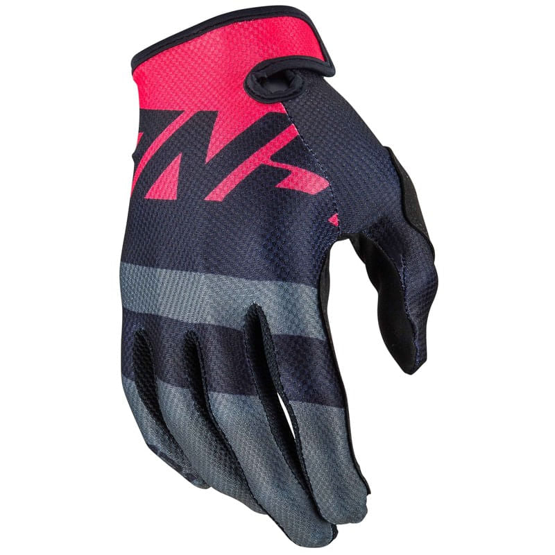 Guantes Moto Mx Mujer Answer Ar-1 Negro/Rosado