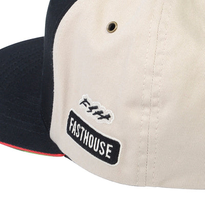 Gorro Fasthouse Dash Hot Wheels Negro/Beige