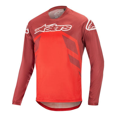 Jersey Ciclismo Astars Racer Manga Larga Rojo/Bl