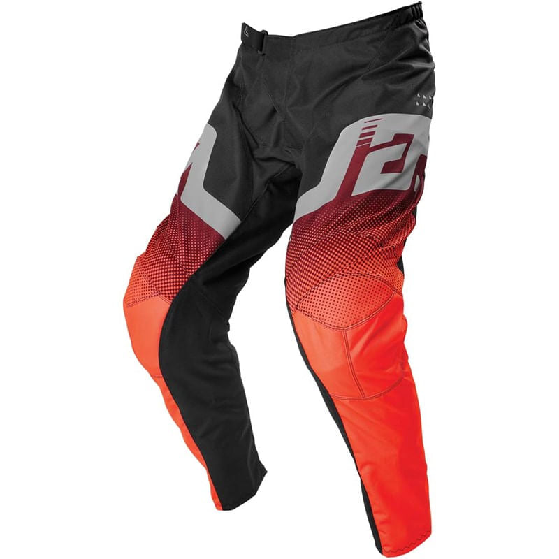 Pantalon Moto Mx Niño Answer Syncron Rojo/Negro