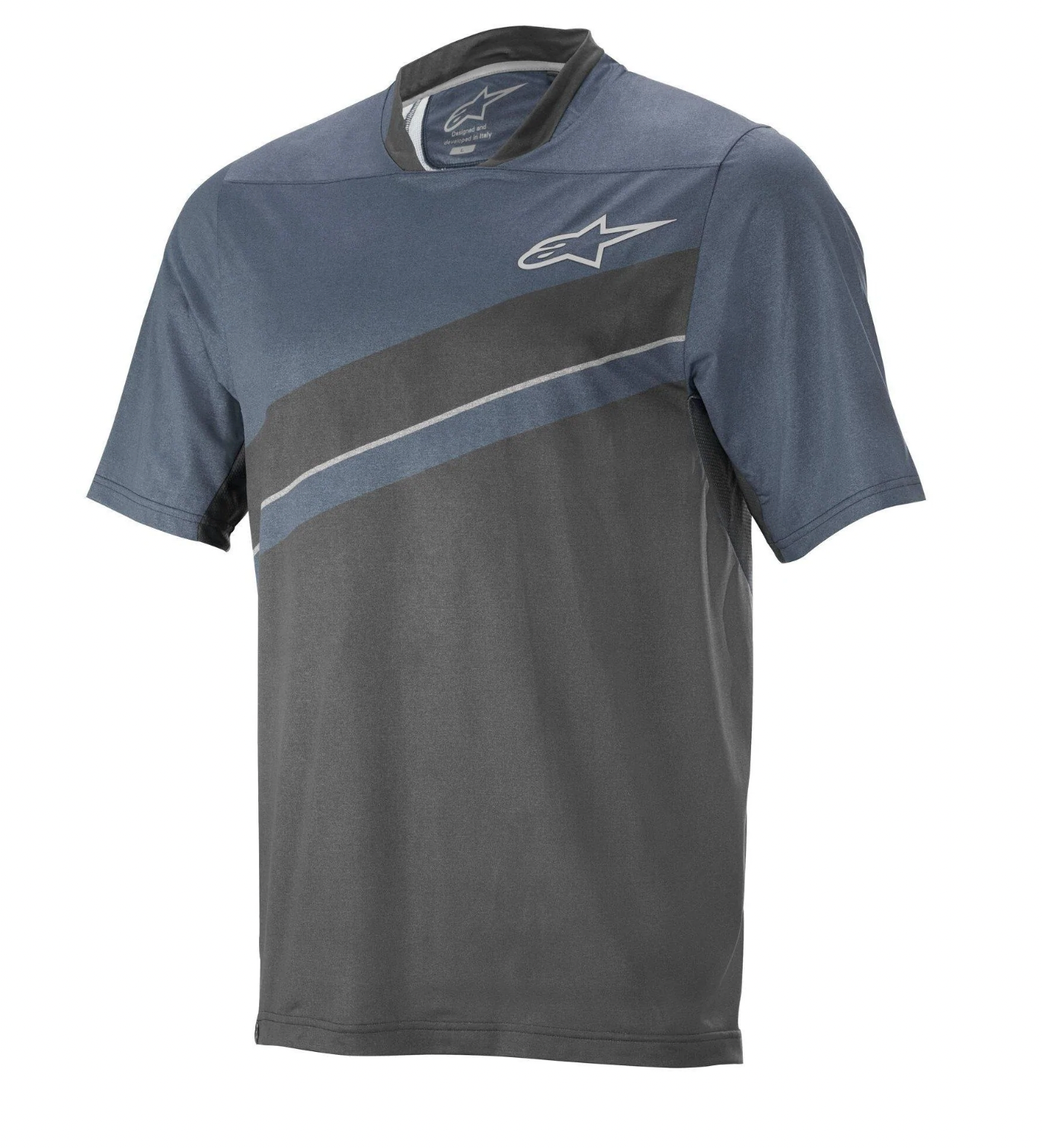 Jersey Ciclismo Astars Alps 8.0 Manga Corta Gris