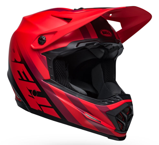 Casco Ciclismo Bell Full 9 Rojo/Negro