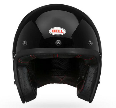 Casco Moto Calle Bell Custom 500 Negro/Azul/Rojo