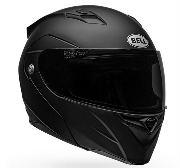 Casco Moto Calle Bell Revolver Evo Matte Neg/Bl