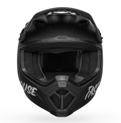 Casco Moto Mx Bell Moto-9 Negro/Blanco