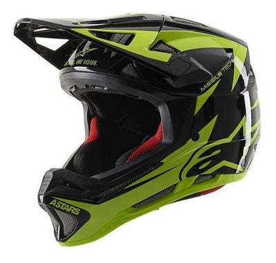 Casco Ciclismo Astars Missile Tech Negro/Amarillo