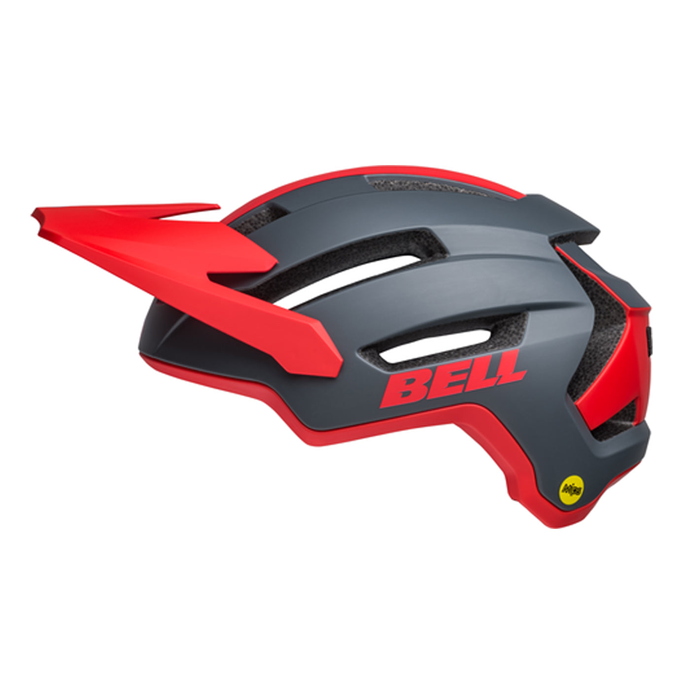 Casco Ciclismo Bell 4Forty Air Gris-Rojo