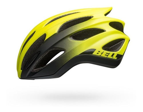 Casco Ciclismo Bell Formula Amarillo/Fluor/Negro