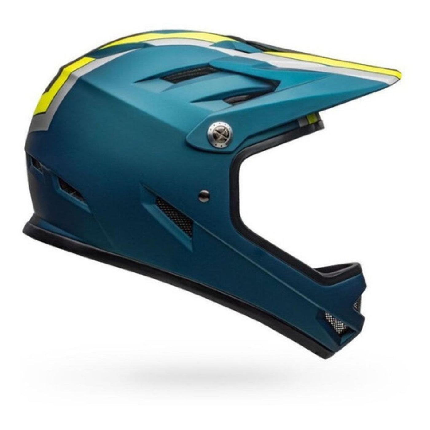 Casco Ciclismo Bell Sanction Azul/Amarillo/Fluor