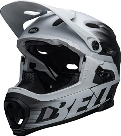 Casco Ciclismo Bell Super DH MIPS Negro-Blanco