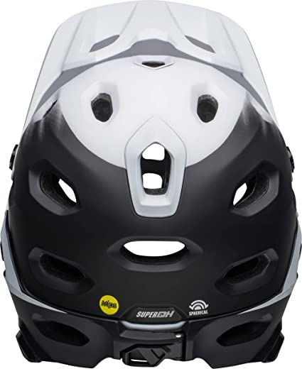 Casco Ciclismo Bell Super DH MIPS Negro-Blanco