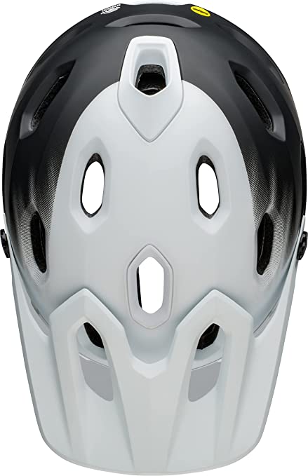 Casco Ciclismo Bell Super DH MIPS Negro-Blanco