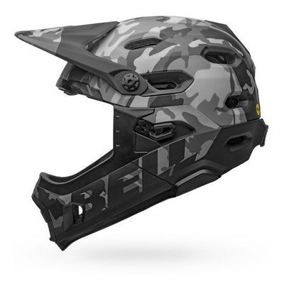 Casco Ciclismo Bell Super DH MIPS Negro/Camo