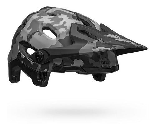 Casco Ciclismo Bell Super DH MIPS Negro/Camo