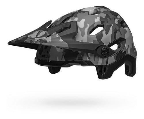 Casco Ciclismo Bell Super DH MIPS Negro/Camo