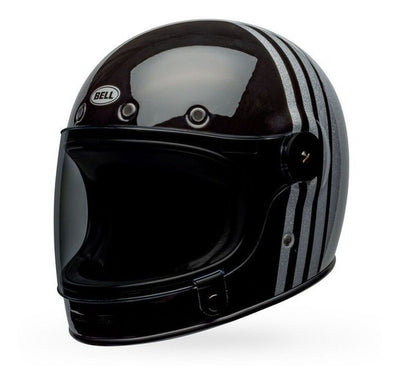 Casco Moto Calle Bell Bullitt Negro/Plateado