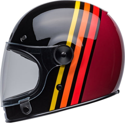 Casco Moto calle Bell Bullitt Reverb Negro/Rojo