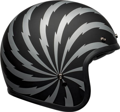 Casco Moto Calle Bell Custom 500 Negro/Gris