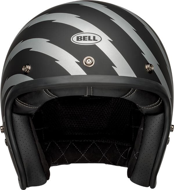 Casco Moto Calle Bell Custom 500 Negro/Gris