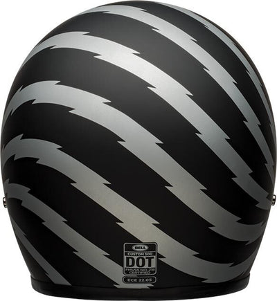 Casco Moto Calle Bell Custom 500 Negro/Gris