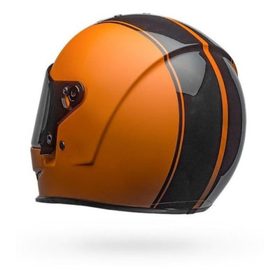 Casco Moto Calle Bell Eliminator Negro/Naranja - S