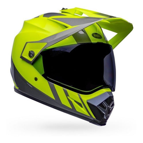 Casco Moto calle Bell Mx-9 Adventure Amarillo