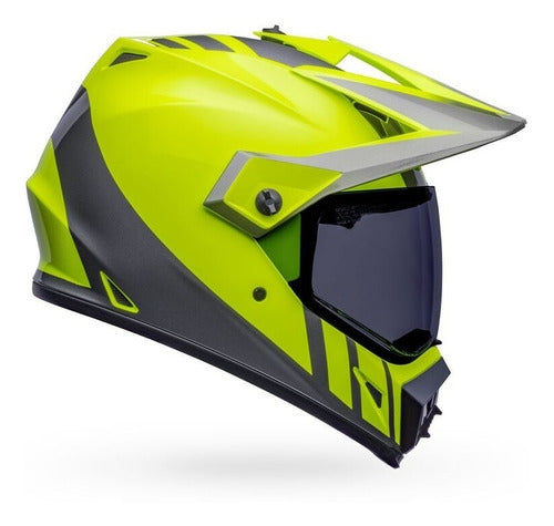 Casco Moto calle Bell Mx-9 Adventure Amarillo