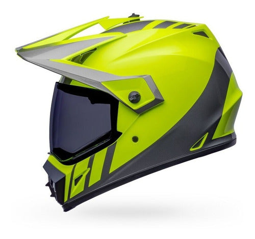 Casco Moto calle Bell Mx-9 Adventure Amarillo