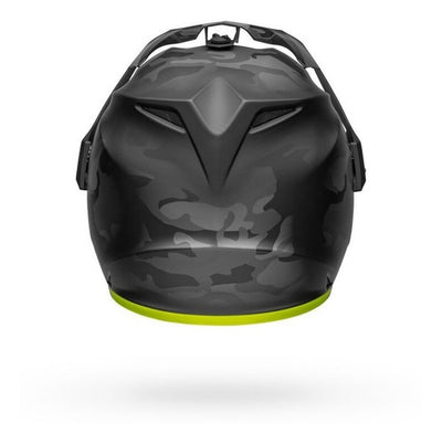 Casco Moto Calle Bell Mx-9 Adventure plateado/amarillo