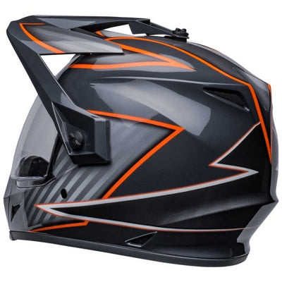 Casco Moto calle Bell Mx-9 Adventure Negro/Naranja