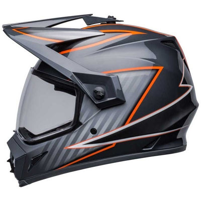 Casco Moto calle Bell Mx-9 Adventure Negro/Naranja