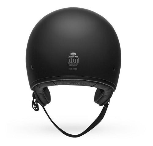 Casco Moto Calle Bell Scout Air Negro/Matte