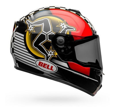 Casco Moto calle Bell SRT Negro/Rojo