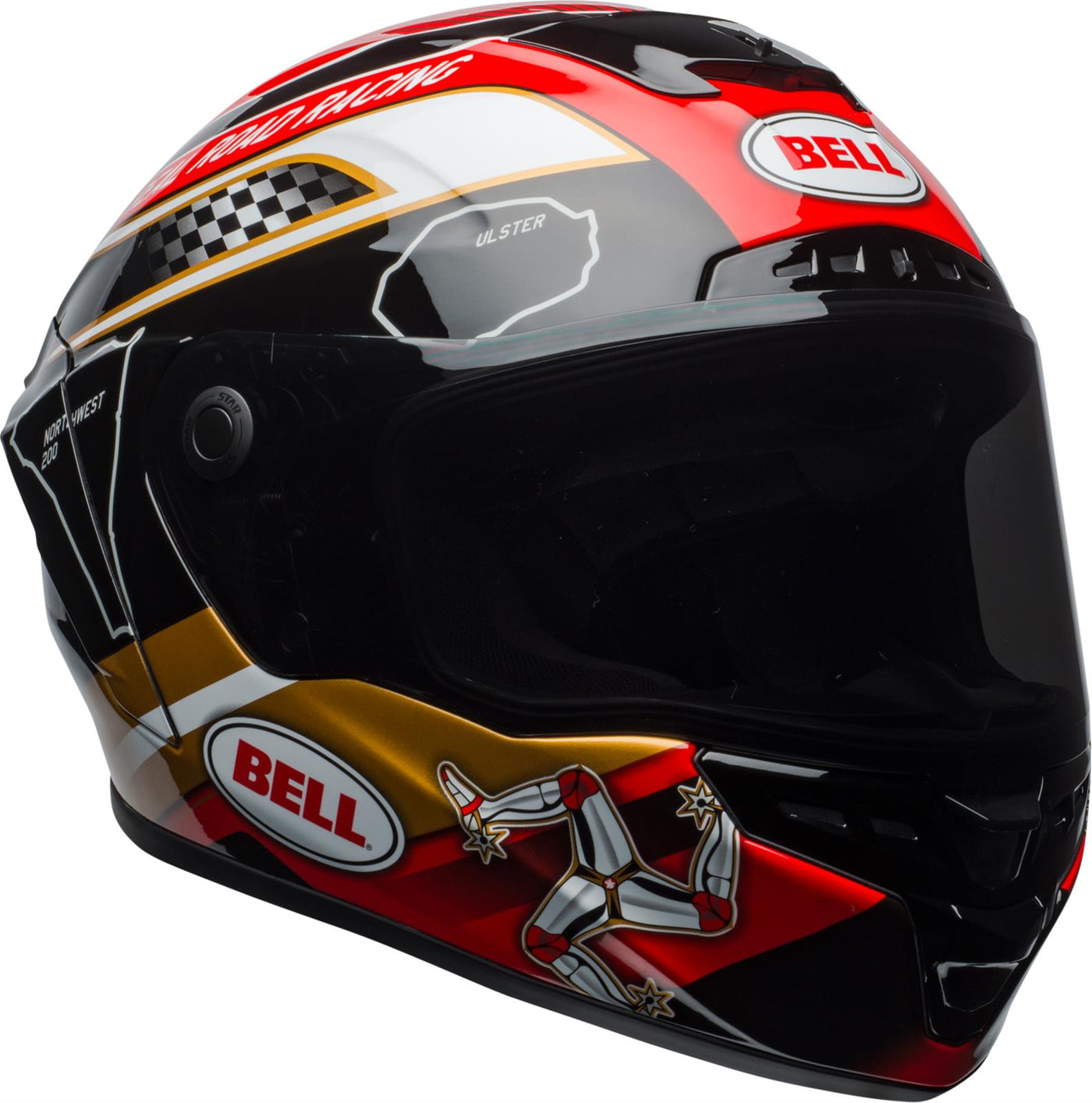 Casco Moto calle Bell Star MIPS Negro/Dorado