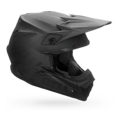 Casco Moto Mx Bell Moto-9 Flex Negro/Matte - L