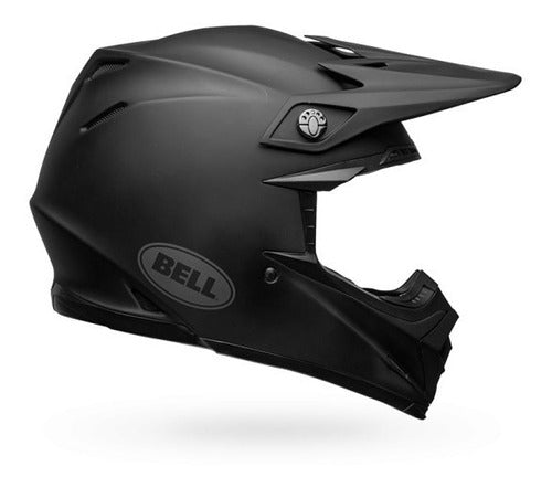 Casco Moto Mx Bell Moto-9 Mips Negro/Matte - XS