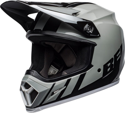 Casco Moto MX Bell Mx-9 MIPS Gris/Negro/Blanco