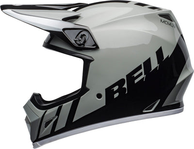 Casco Moto MX Bell Mx-9 MIPS Gris/Negro/Blanco