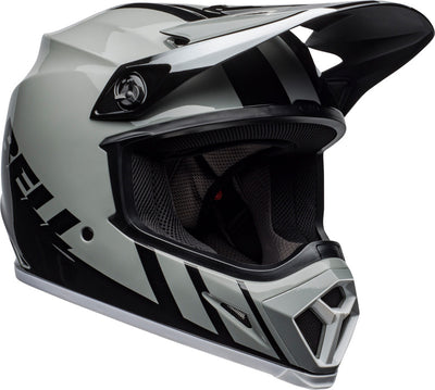 Casco Moto MX Bell Mx-9 MIPS Gris/Negro/Blanco