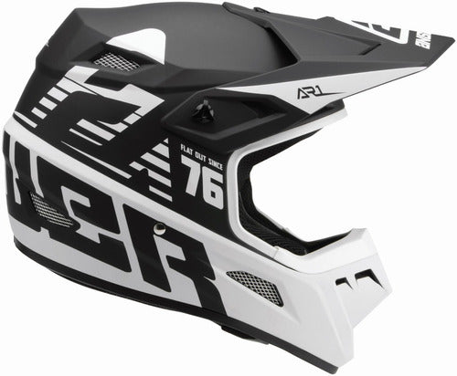 Casco Moto MX Niño Answer AR-1 Negro/Blanco