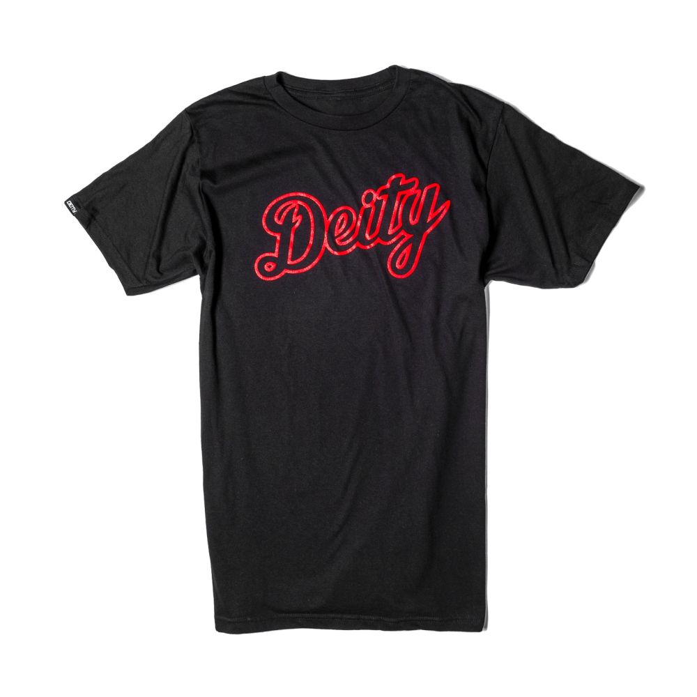 Polera  Deity Redline Negro