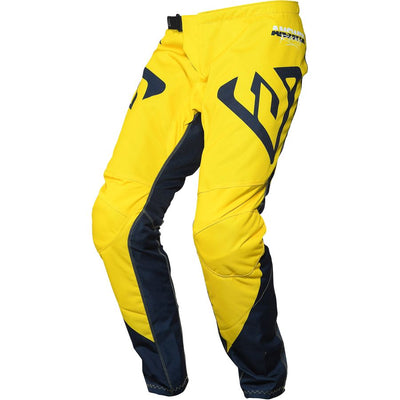 Pantalon Moto Mx Niño Answer Syncron Yellow/Bl