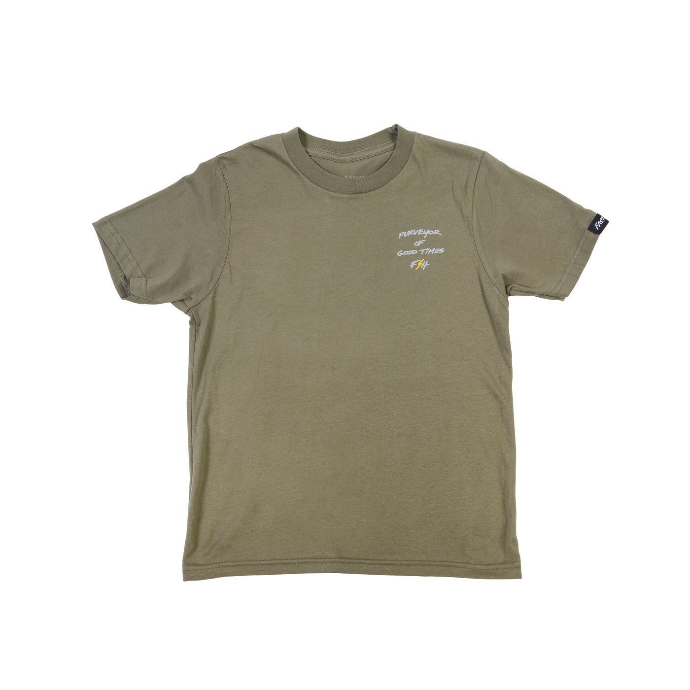 Polera Fasthouse Venom Verde/Claro