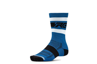 Calcetines Bike RC Fifty/Fifty Lana Merino Azul