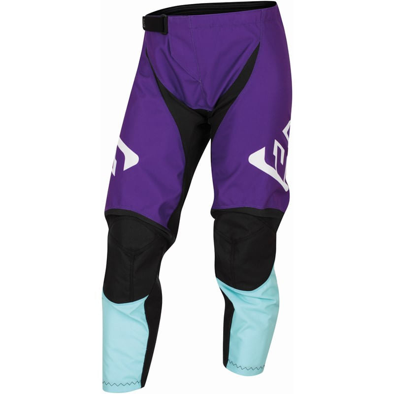 Pantalon Moto Mx Mujer Answer Syncron Morado