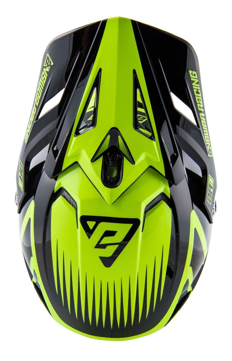 Visera Moto Mx Answer Ar-1 Amarillo