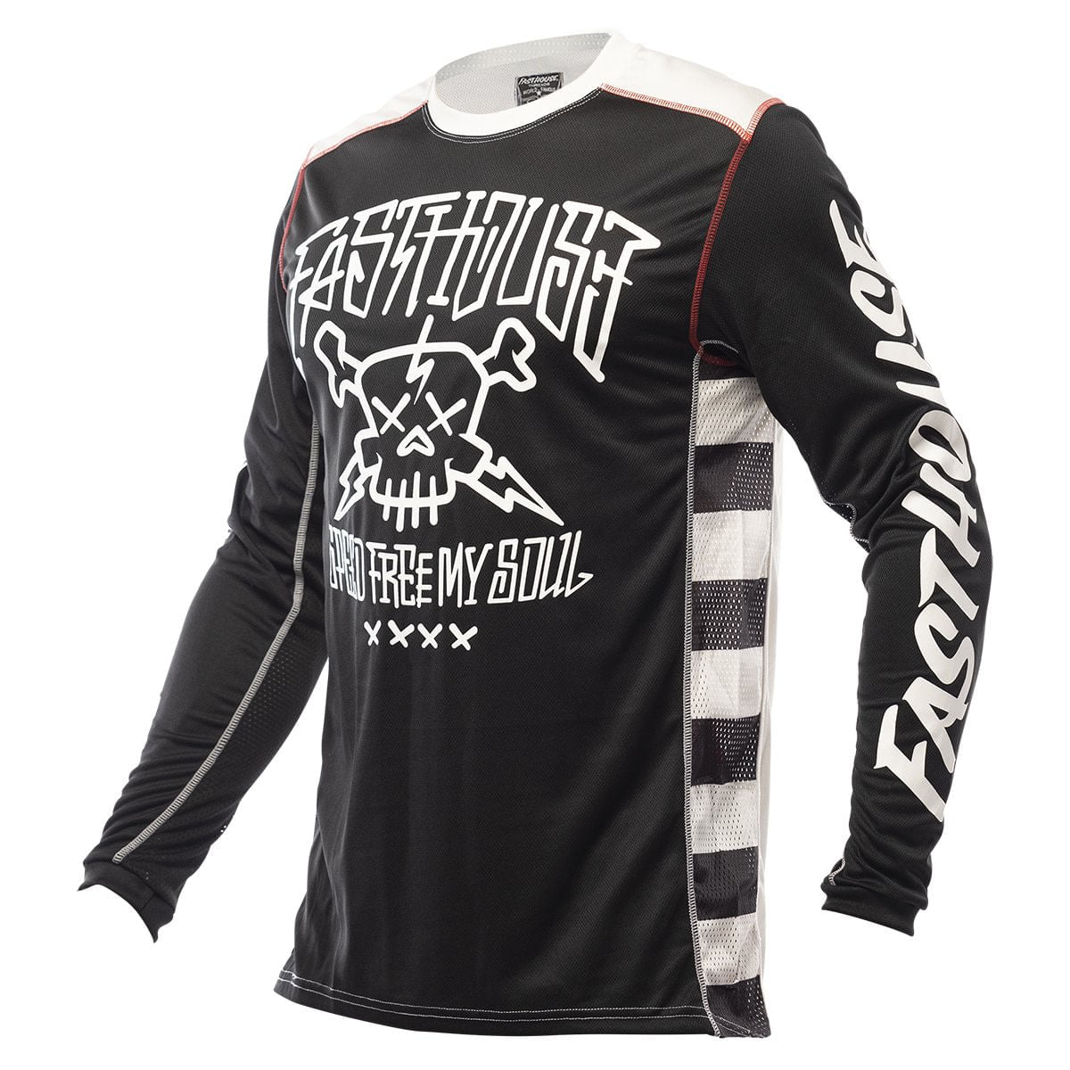 Jersey Moto Mx Fasthouse Grindhouse Domingo Negro